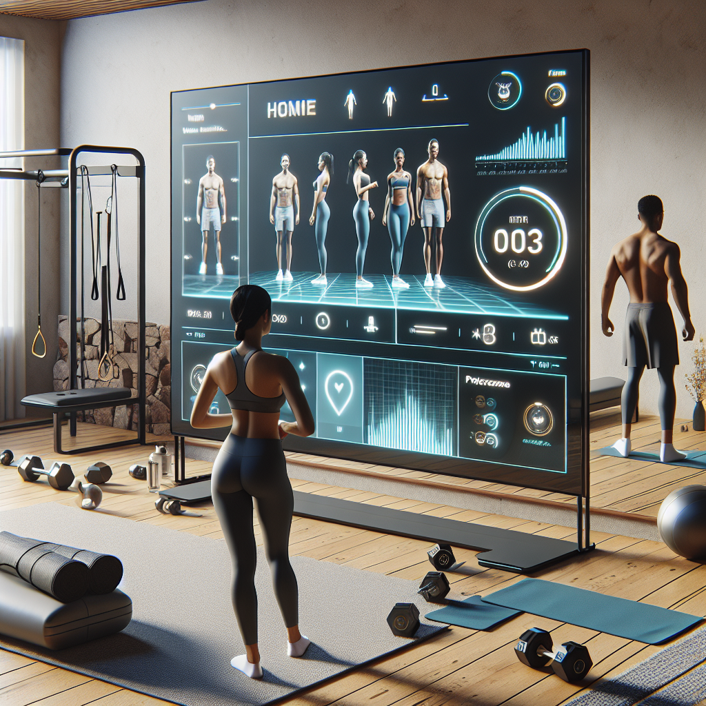 Spiegel-Workouts: Die Zukunft des Heim-Fitness? Neue interaktive Fitnesstechnologien erkunden.