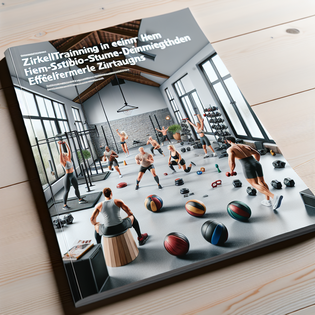 Zirkeltraining in einer Heim-Fitnessstudio-Umgebung: Gestaltung effektiver Zirkeltrainings.