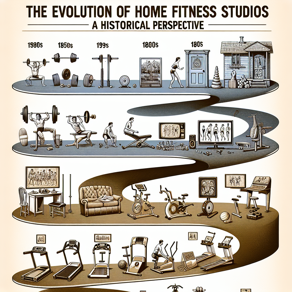 Die Entwicklung von Heim-Fitnessstudios: Eine historische Perspektive: Die Entwicklung von Heimfitness nachzeichnen.