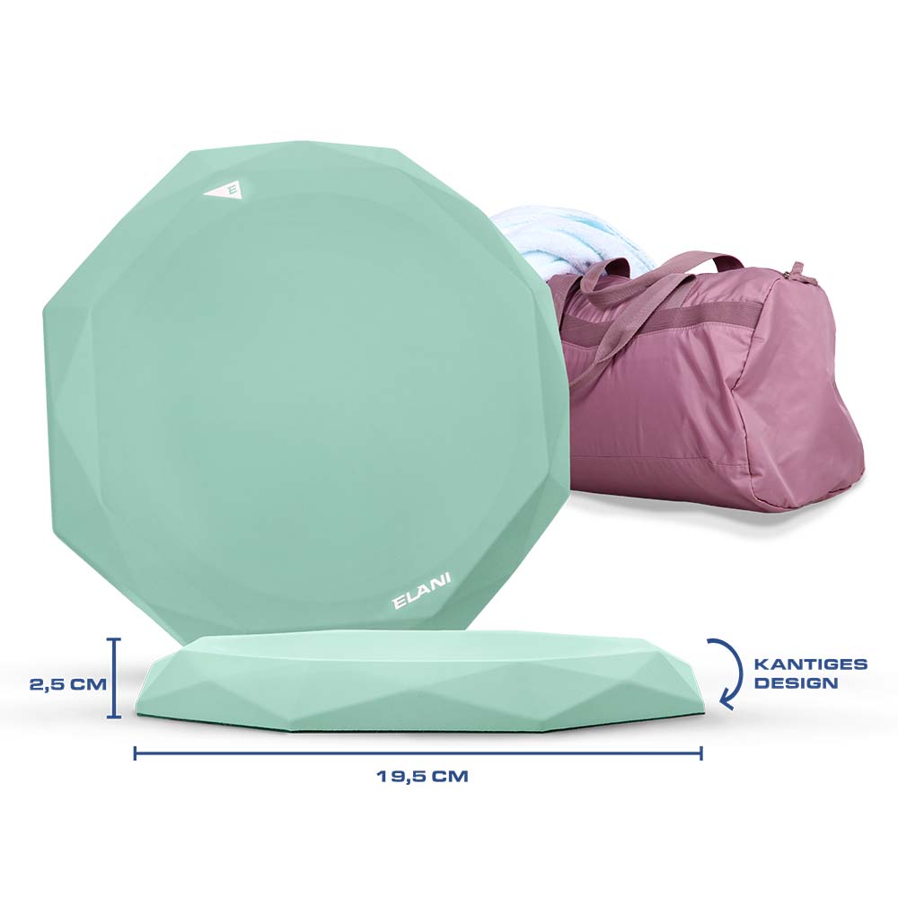 Yoga Kniekissen 2er-Set – Rutschfest & stoßdämpfend | B-Ware (50 % Rabatt)