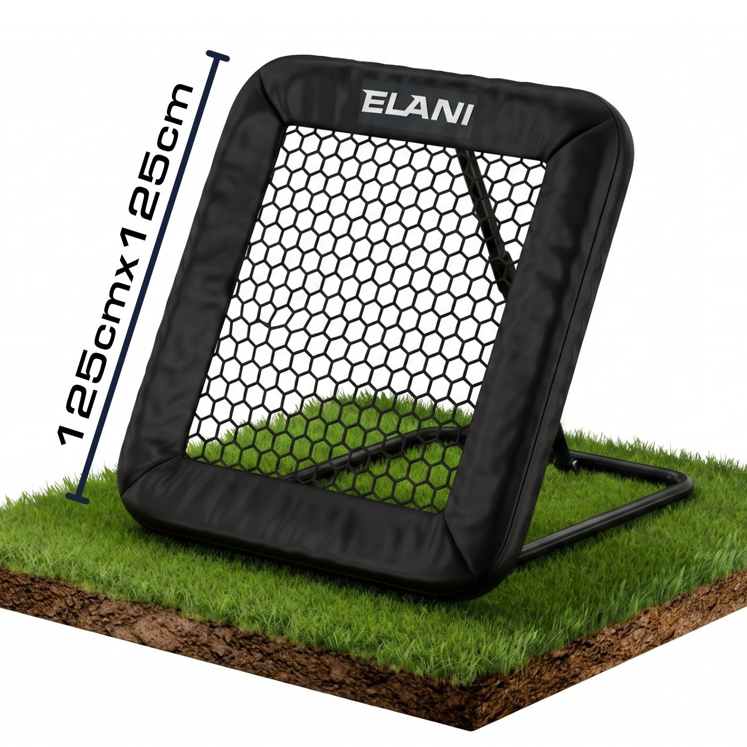 Fußball Rebounder 125x125cm – Rückprallnetz für Techniktraining | ELANI