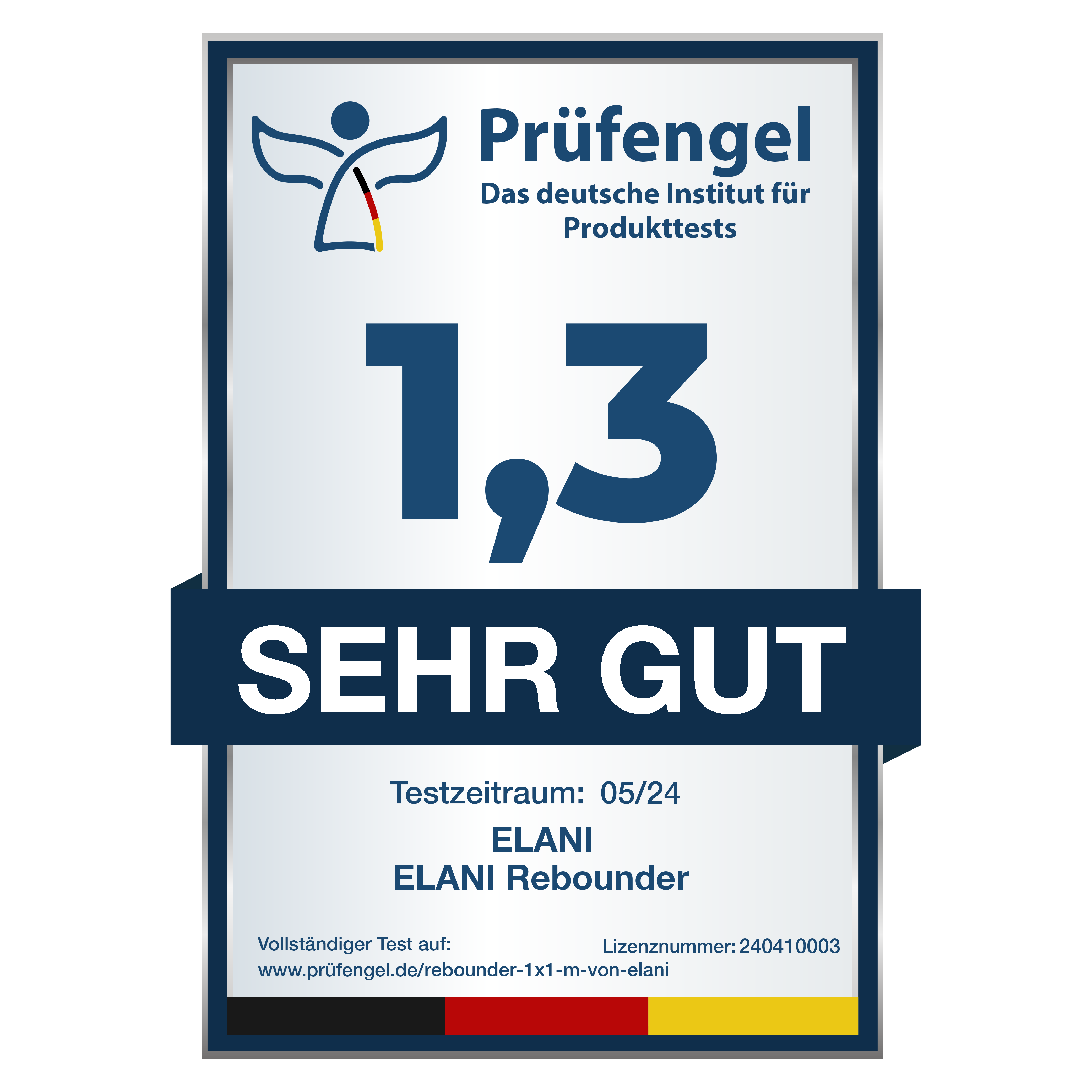 Fußball Rebounder – Rückprallnetz für Techniktraining | ELANI
