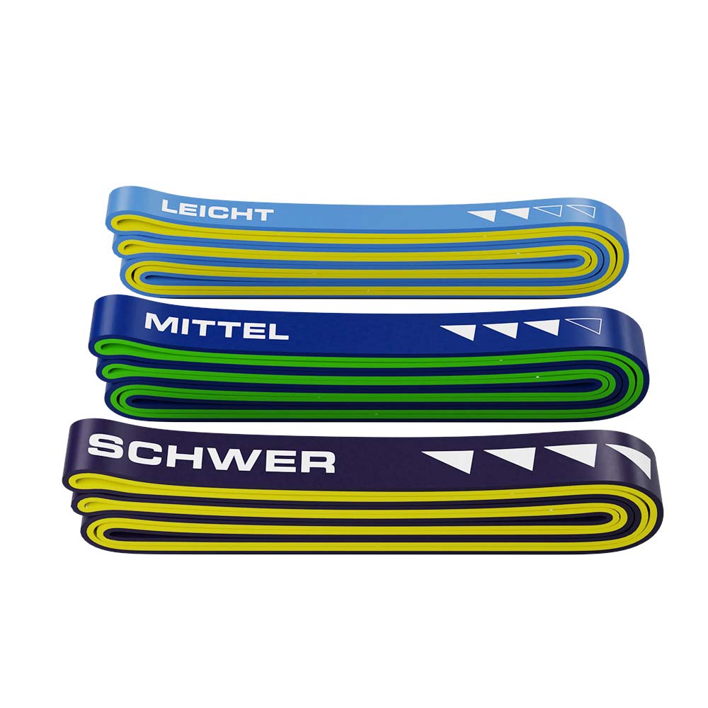 Resistance Bänder Set – 3 Stärken für Kraft & Mobility | ELANI