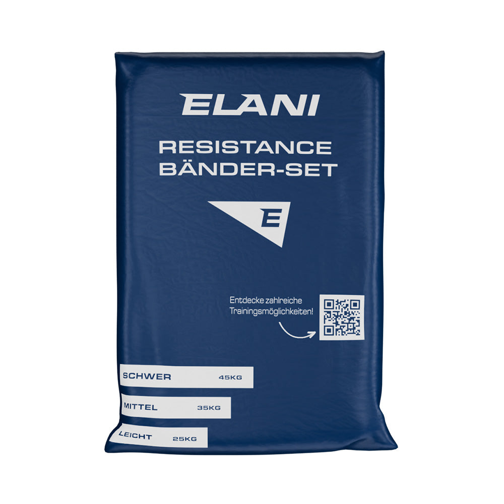 Resistance Bänder Set – 3 Stärken für Kraft & Mobility | ELANI