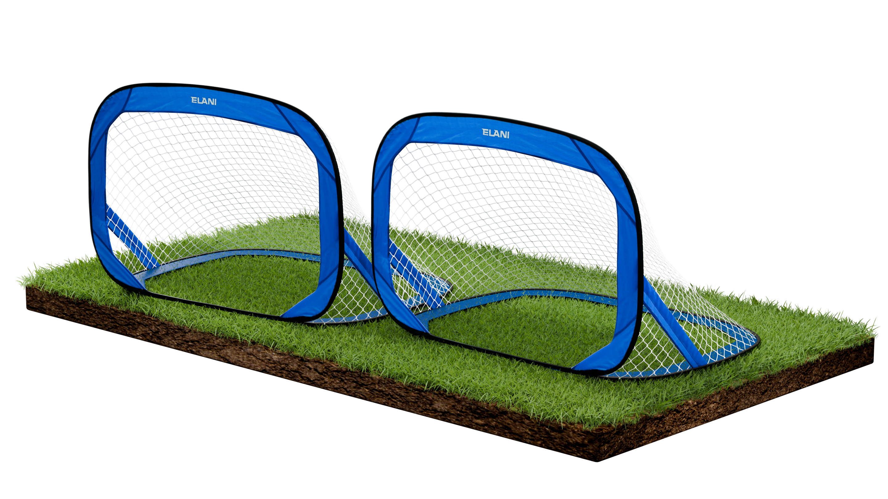 Faltbare Fußballtore 2er-Set mit Ball & Tasche – Für Kinder & Garten | B-Ware (50 % Rabatt)