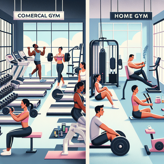 Vergleich von kommerziellen Fitnessstudios mit Heim-Fitnessstudios: Vor- und Nachteile jeder Einstellung.