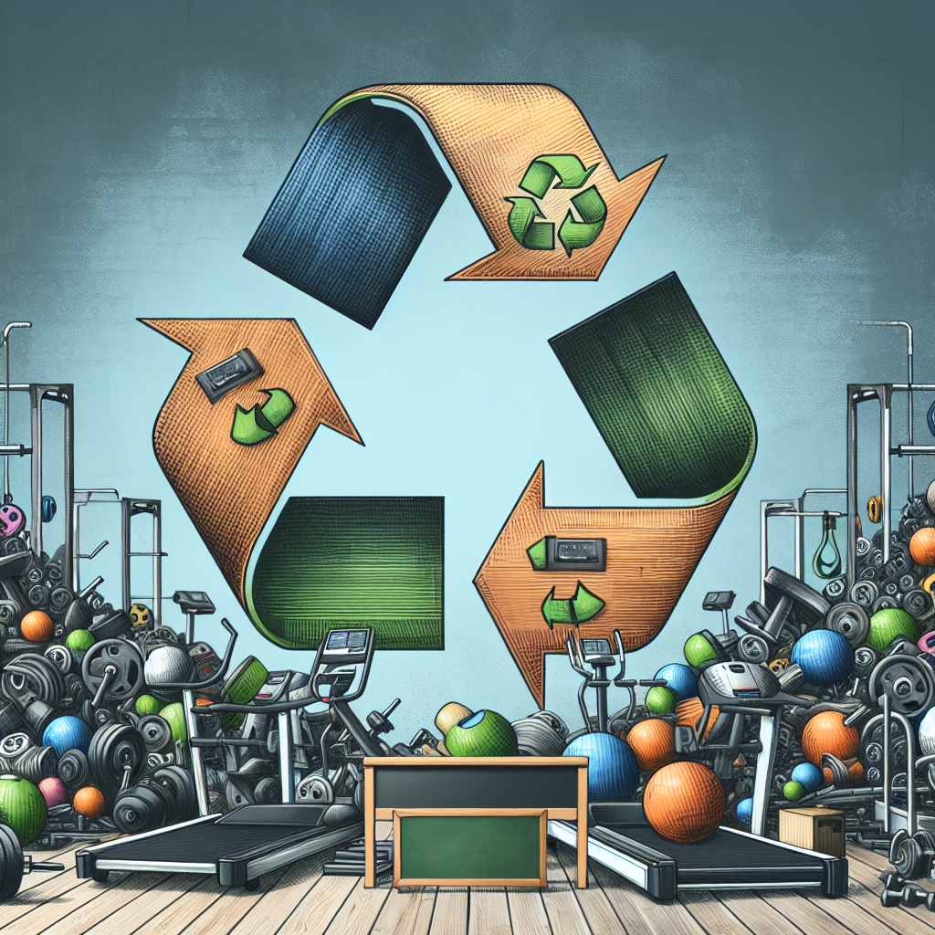 Wiederverkauf und Recycling alter Fitnessgeräte: Umweltfreundliche Entsorgungsoptionen.