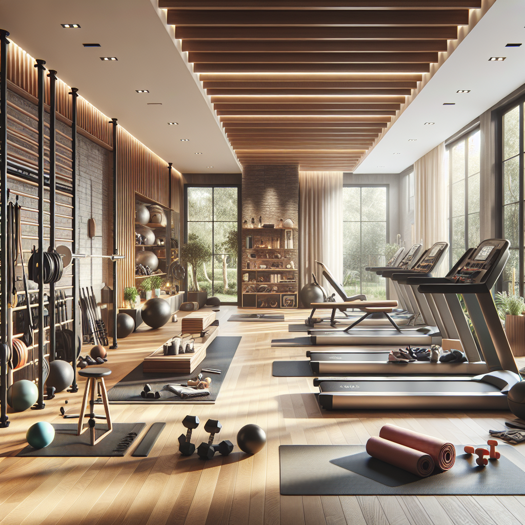 Ihr ideales Heim-Fitnessstudio gestalten: Tipps für Layout, Beleuchtung und Atmosphäre.