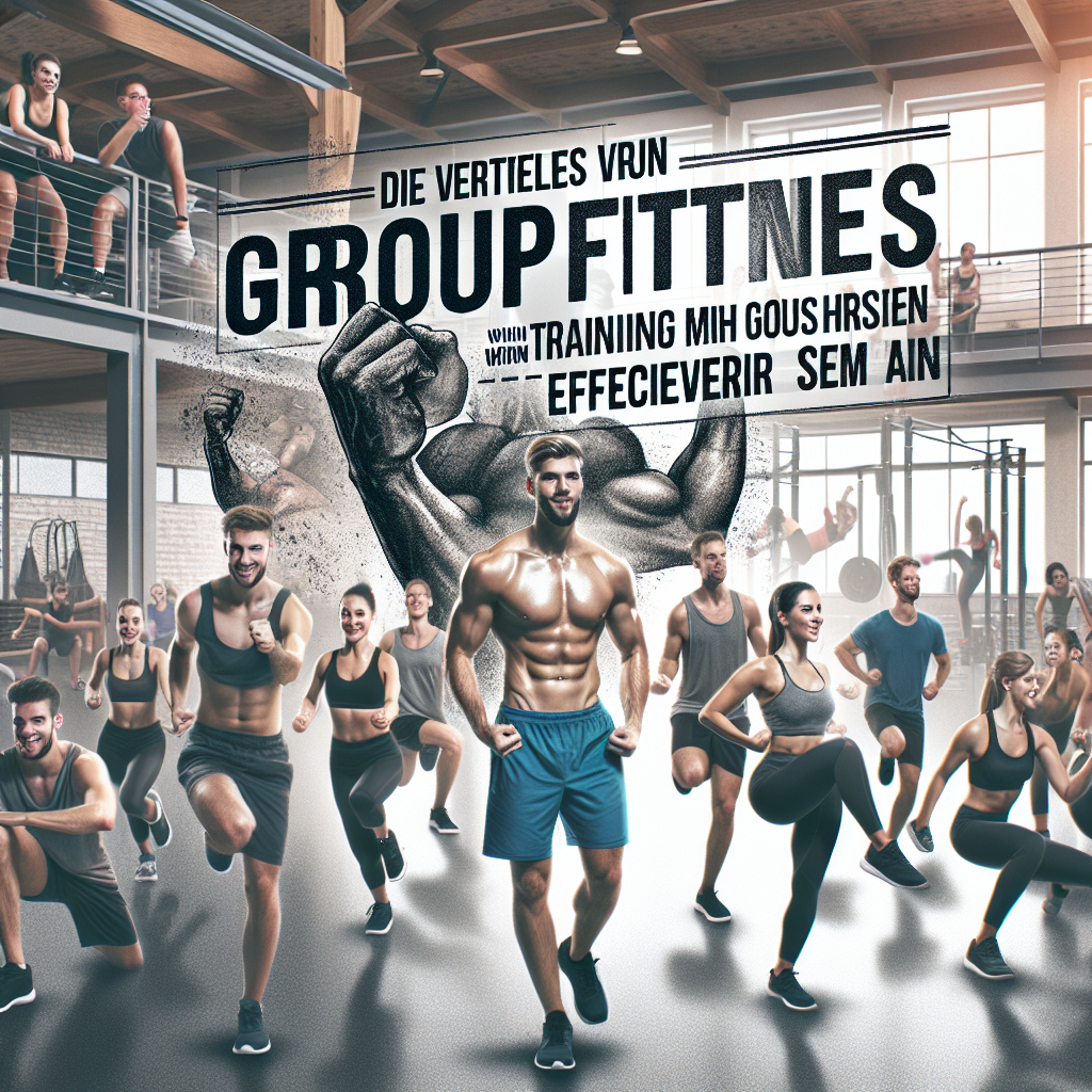 Die Vorteile von Gruppenfitnesskursen: Warum das Training mit anderen effektiver sein kann.