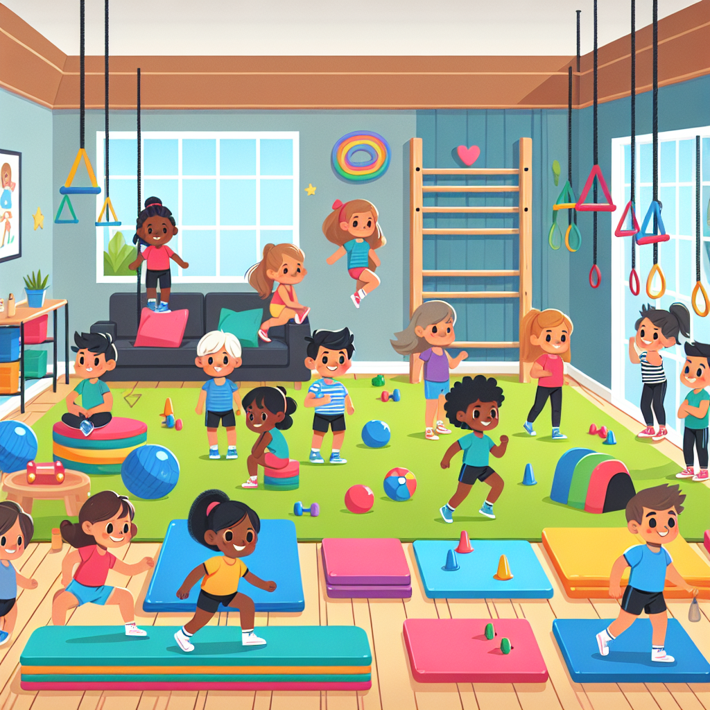 Ein kinderfreundliches Heim-Fitnessstudio schaffen: Sichere und spaßige Gym-Ideen für Kinder.