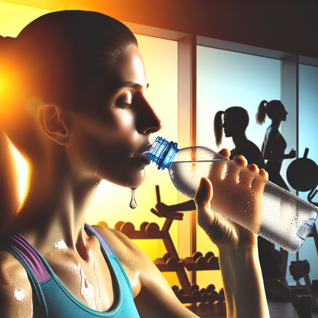 Die Bedeutung von Hydratation im Fitness: Die Rolle des Wassers beim Training verstehen.