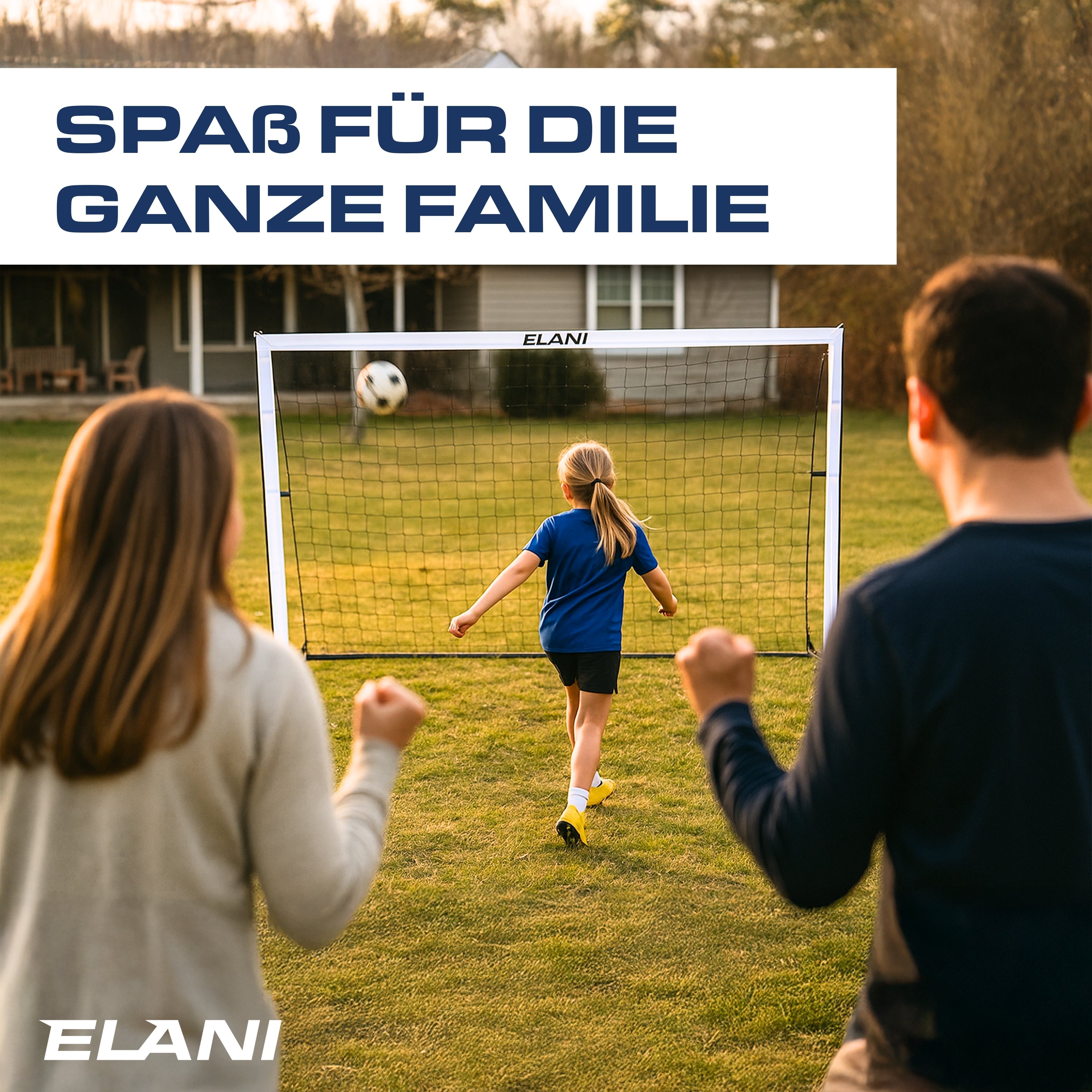 Fußballtor 240x150 cm – Stabil, Wetterfest & mit Tragetasche | B-Ware (50 % Rabatt)