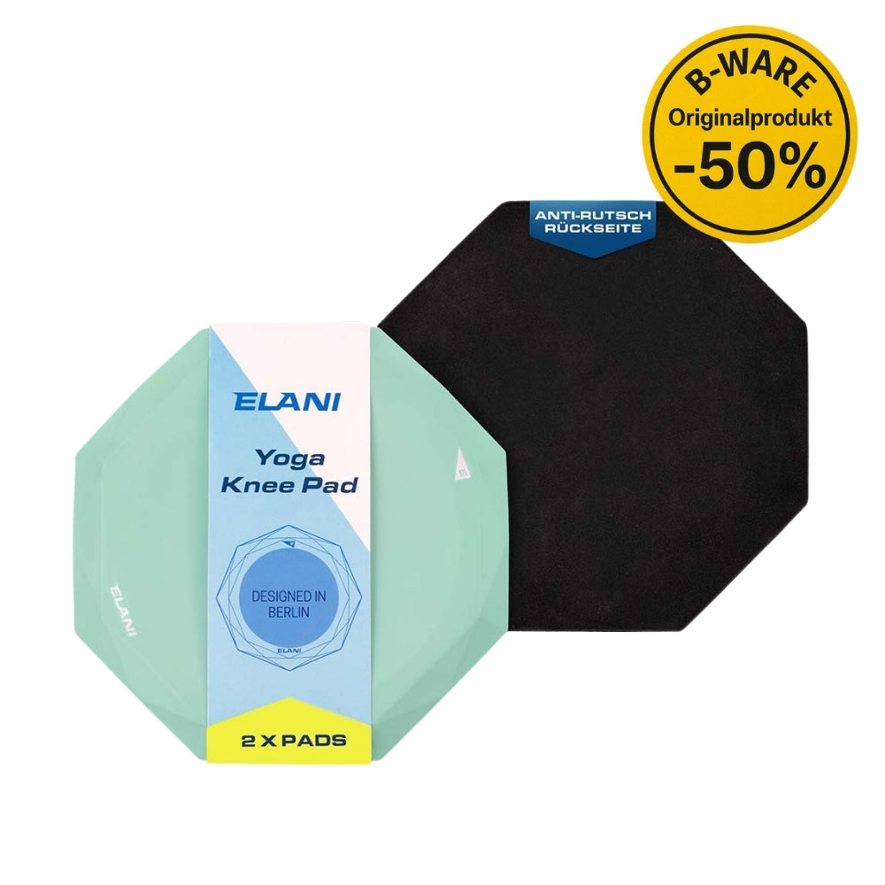 Yoga Kniekissen 2er-Set – Rutschfest & stoßdämpfend | B-Ware (50 % Rabatt)