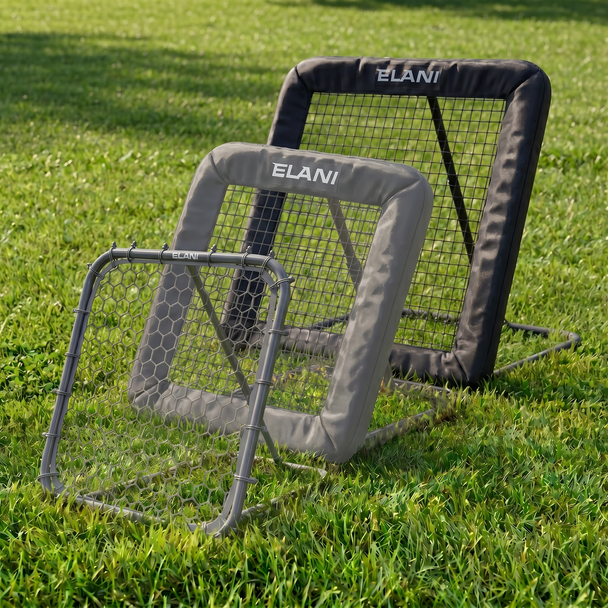 Fußball Rebounder 125x125cm – Rückprallnetz für Techniktraining | ELANI